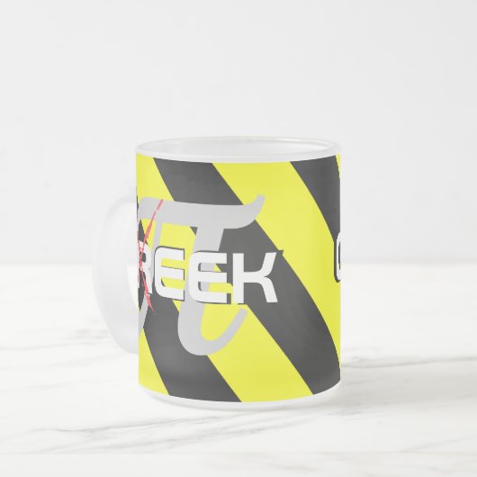 Geek Mattglastasse (Vorderseite Links)