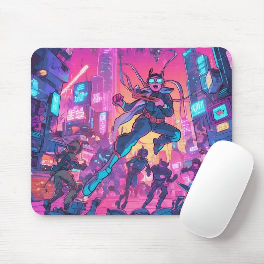 Geek-Mausmatte Mousepad (Mit Mouse)