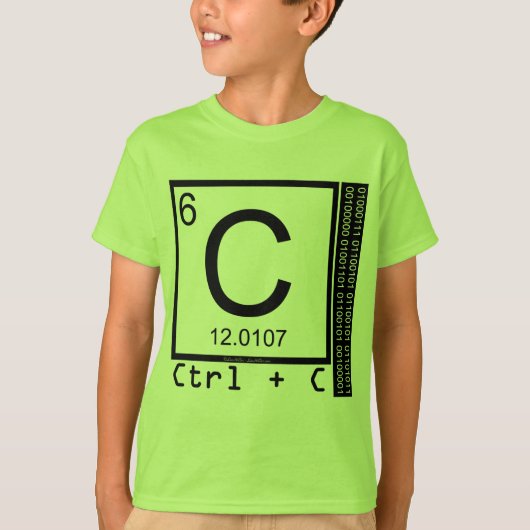 Geek mir! Carbon Copy T-Shirt (Vorderseite)