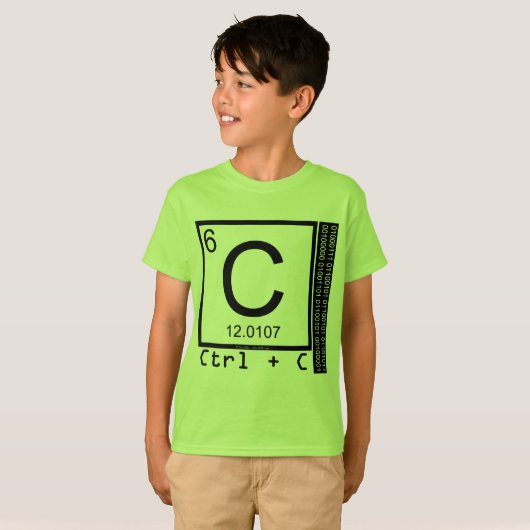 Geek mir! Carbon Copy T-Shirt (Vorne ganz)