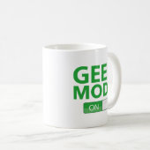 Geek Mode on Coffee Tasse (VorderseiteRechts)
