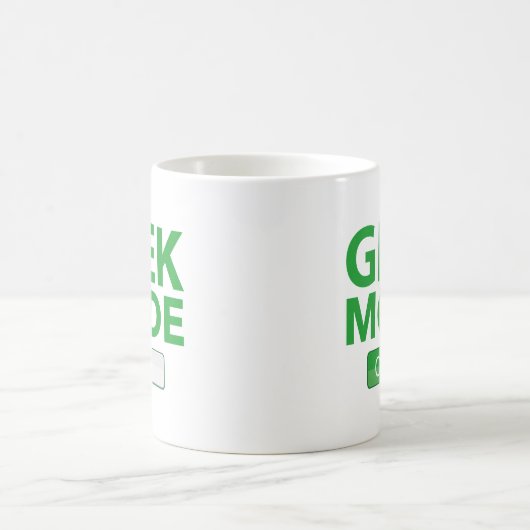 Geek Mode on Coffee Tasse (Mittel)