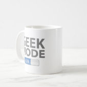 Geek Mode on Coffee Tasse (Vorderseite Links)