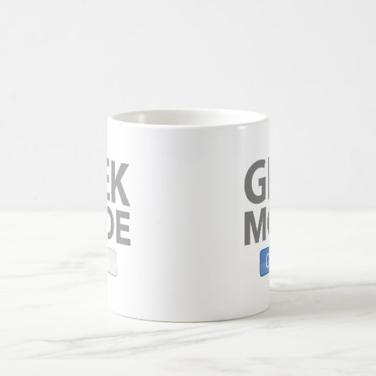 Geek Mode on Coffee Tasse (Mittel)