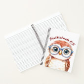 Geek Nerd Bird Notizblock (Innenseite)