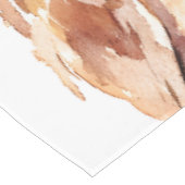 Geek Nerd Bird Tischdecke (Schrägansicht)