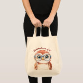 Geek Nerd Bird Tragetasche (Vorderseite (Produkt))