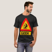 Geek Nerd Computer Gamer Linu Hacker Premium T-Shirt (Vorne ganz)