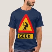 Geek Nerd Computer Gamer Linu Hacker T-Shirt (Vorderseite)