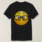 Geek Nerd emoji T-Shirt (Design vorne)