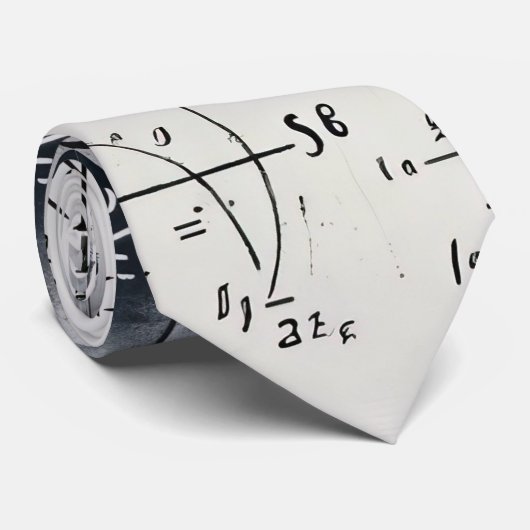 Geek Nerd Math Equations Math Teacher Krawatte (Gerollt)