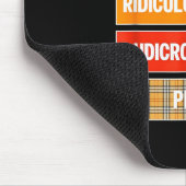Geek Nerdig Hyperjet-Motorstatus-Design Mousepad (Ecke)
