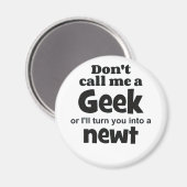 Geek newt bf magnet (Vorderseite/Rückseite)