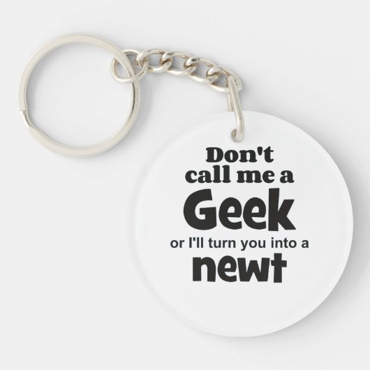 Geek newt bf schlüsselanhänger (Vorderseite)