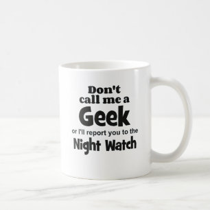 Geek Night Watch bf Kaffeetasse