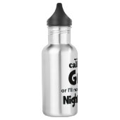 Geek Night Watch bf Trinkflasche (Links)