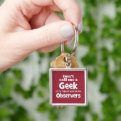 Geek Observers wf Schlüsselanhänger (Hand)