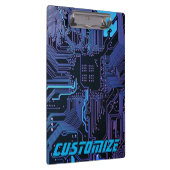 Geek Out Custom PCB Blue Electronic Circuit Board Klemmbrett (Rechts)