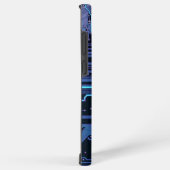 Geek Out Custom PCB Blue Electronic Circuit Board Samsung Galaxy Hülle (Rechte Seite)