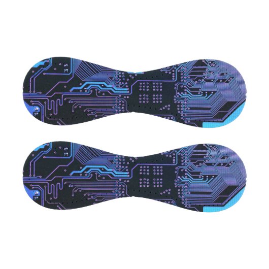 Geek Out Nerd PCB Blue Electronic Circuit Board Baseball (Paneele)