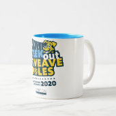 Geek out on Weves Coffee Tasse (VorderseiteRechts)