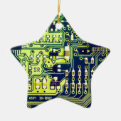 Geek PCB Personalisiert Keramik Ornament (Vorne)