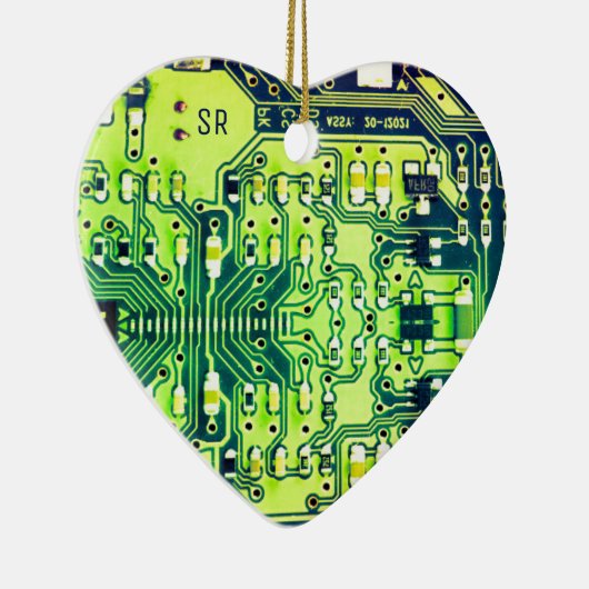 Geek PCB Personalisiert Keramik Ornament (Rechts)
