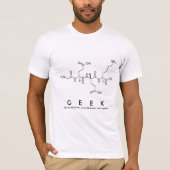 Geek peptidname Shirt (Vorderseite)