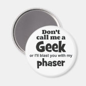 Geek phaser bf magnet (Vorderseite/Rückseite)