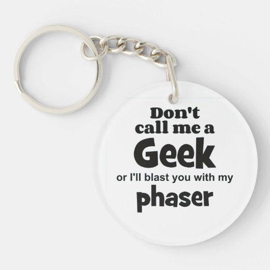 Geek phaser bf schlüsselanhänger (Vorderseite)