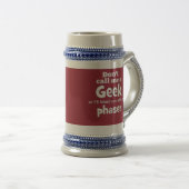 Geek phaser wf bierglas (VorderseiteRechts)