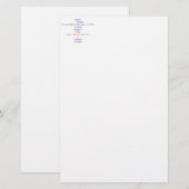 Geek php Greeting Briefpapier (Vorne/Hinten)