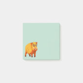 Geek Pig Funny Boar Wild Animal Post-it Klebezettel (Vorderseite)