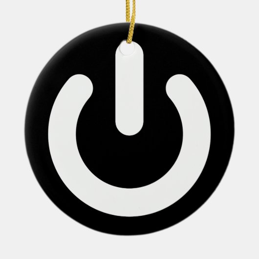 Geek-Power-Ideologie Keramikornament (Vorne)