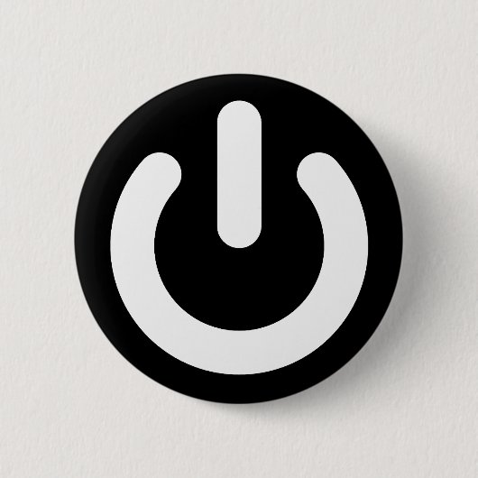 Geek Power Ideology Button (Vorderseite)