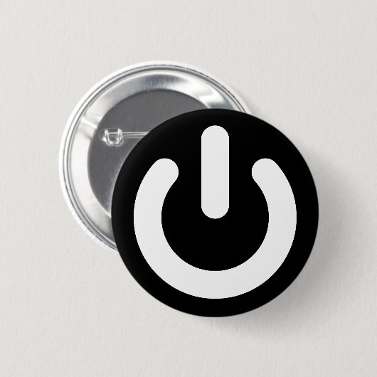 Geek Power Ideology Button (Vorne & Hinten)