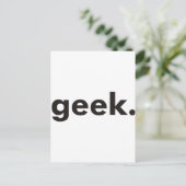 Geek Produkte & Designs! Postkarte (Stehend Vorderseite)