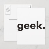 Geek Produkte & Designs! Postkarte (Vorne/Hinten)