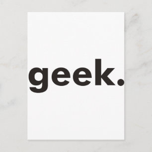 Geek Produkte & Designs! Postkarte