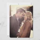 Geek Programmed for Liebe Simple Binary Code Foto Save The Date (Rückseite)