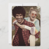 Geek programmiert für Liebe Binärkode Save the Dat Date (Rückseite)