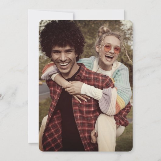 Geek programmiert für Liebe Binärkode Save the Dat Save The Date (Rückseite)