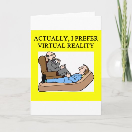 Geek-Psychologie Karte (Vorderseite)