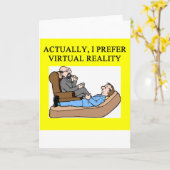 Geek-Psychologie Karte (Gelbe Blume)