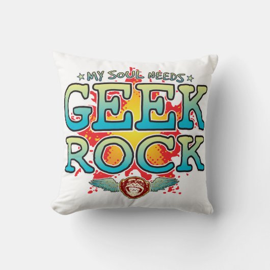 Geek Rock Soul Cushion Kissen (Vorderseite)