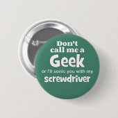 Geek Schraubendreher wf Button (Vorne & Hinten)