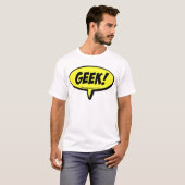 Geek sprechen T - Shirt (Vorne ganz)
