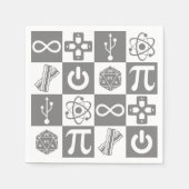 Geek Symbols Serviette (Vorderseite)