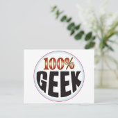 Geek Tag Postkarte (Stehend Vorderseite)