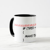 Geek Tasse (Vorderseite Links)